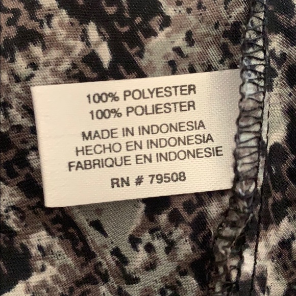 Plus Snake Print Tunic - Picture 7 of 8